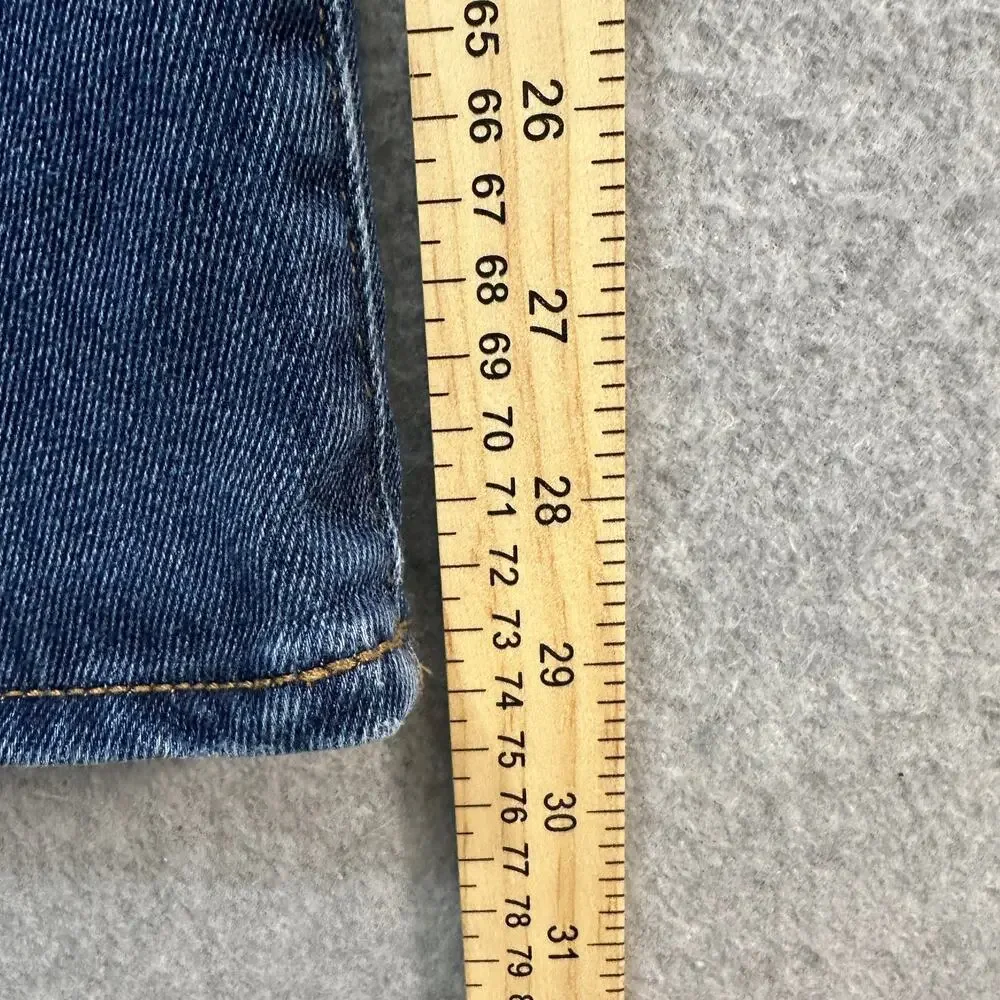 Banana Republic Jeans Mens Size 32x35 Dark Wash Denim Regular Fit Straight Leg